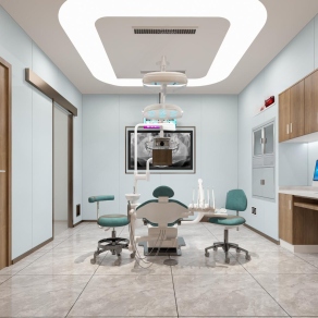 现代医院3D模型下载